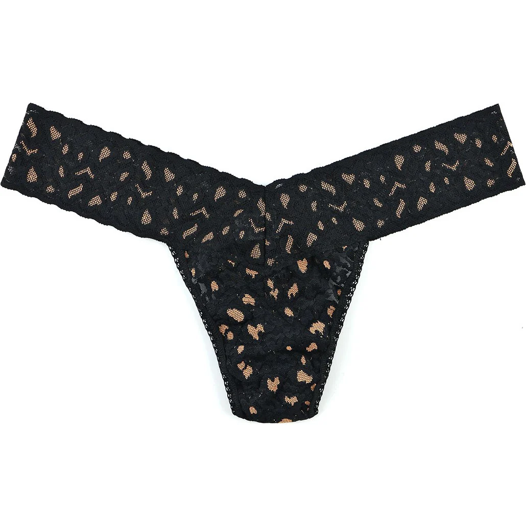 Hanky Panky - Womens Xdye Leopard Low Rise Thong - Image 2