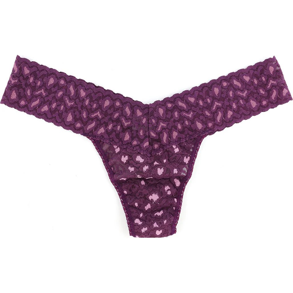 Hanky Panky - Womens Xdye Leopard Low Rise Thong - Image 9