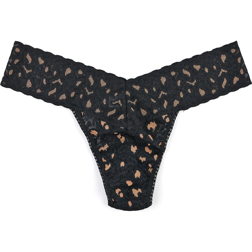 Hanky Panky - Womens Xdye Leopard Petite Thong - Image 3