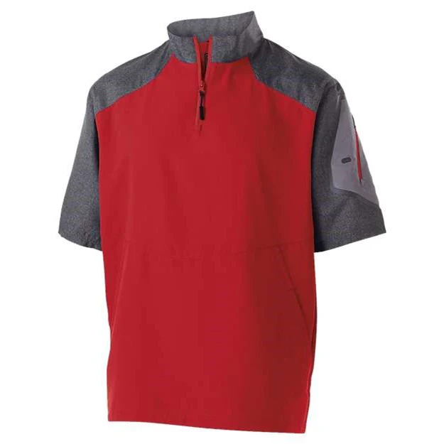 Holloway - Mens 229545 Raider Short Sleeve Quarter-Zip - Image 9