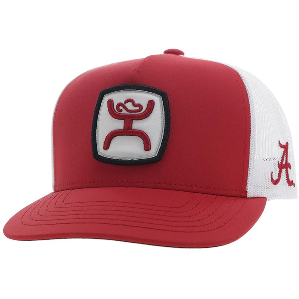 Hooey - Mens Alabama 5-Panel Trucker Cap With Square Patch - Image 2