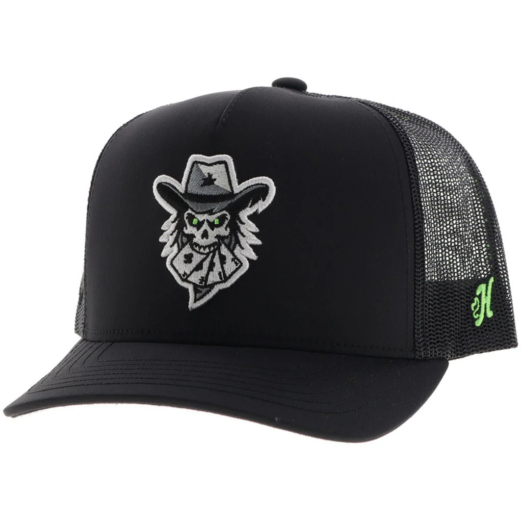 Hooey - Mens Austin Gamblers 5-Panel Trucker Cap With Gambler Logo