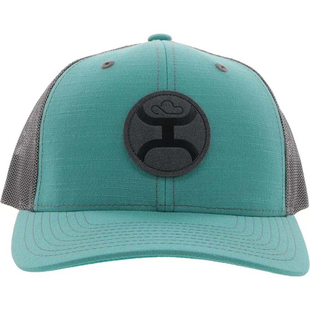 Hooey - Mens Blush 6-Panel Trucker Cap With Circle Patch - Image 3
