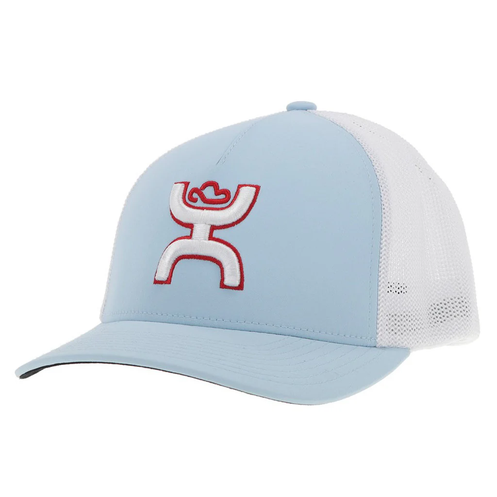 Hooey - Mens Coach Light 5-Panel Flexfit Cap With Hands Up Logo - Image 2
