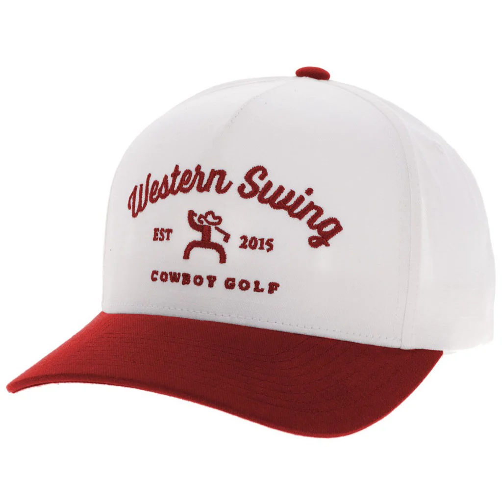 Hooey - Mens Cowboy Golf 5-Panel Trucker Cap With Embroidery Logo