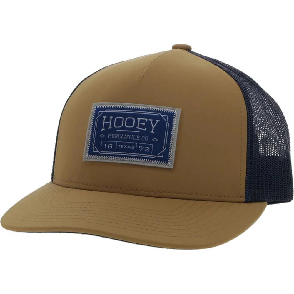 Hooey - Mens Doc 5-Panel Trucker Cap With Rectangle Patch - Image 3