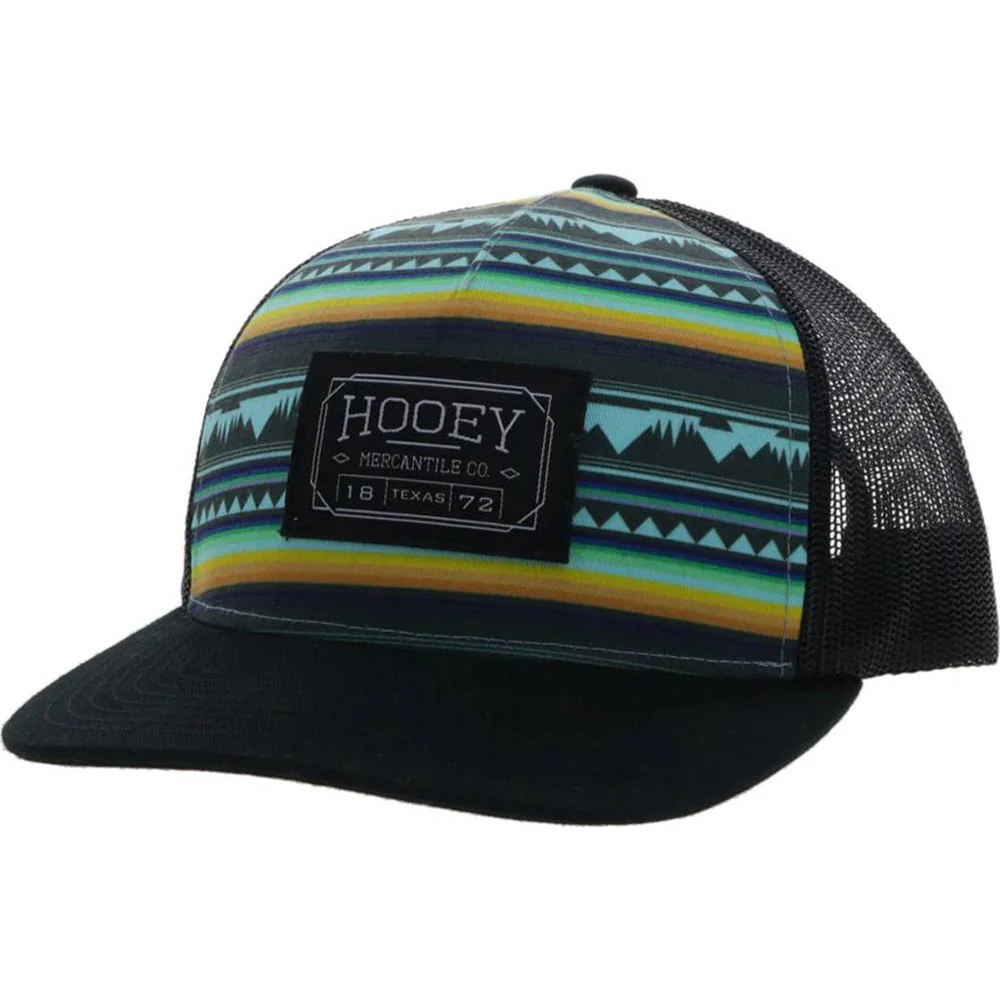 Hooey - Mens Doc 5-Panel Trucker Cap With Rectangle Patch - Image 5
