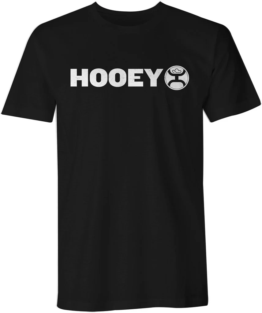 Hooey - Mens Lock-Up Crew Neck Short Sleeve T-Shirt With Lock-Up Logo On Chest - Image 2