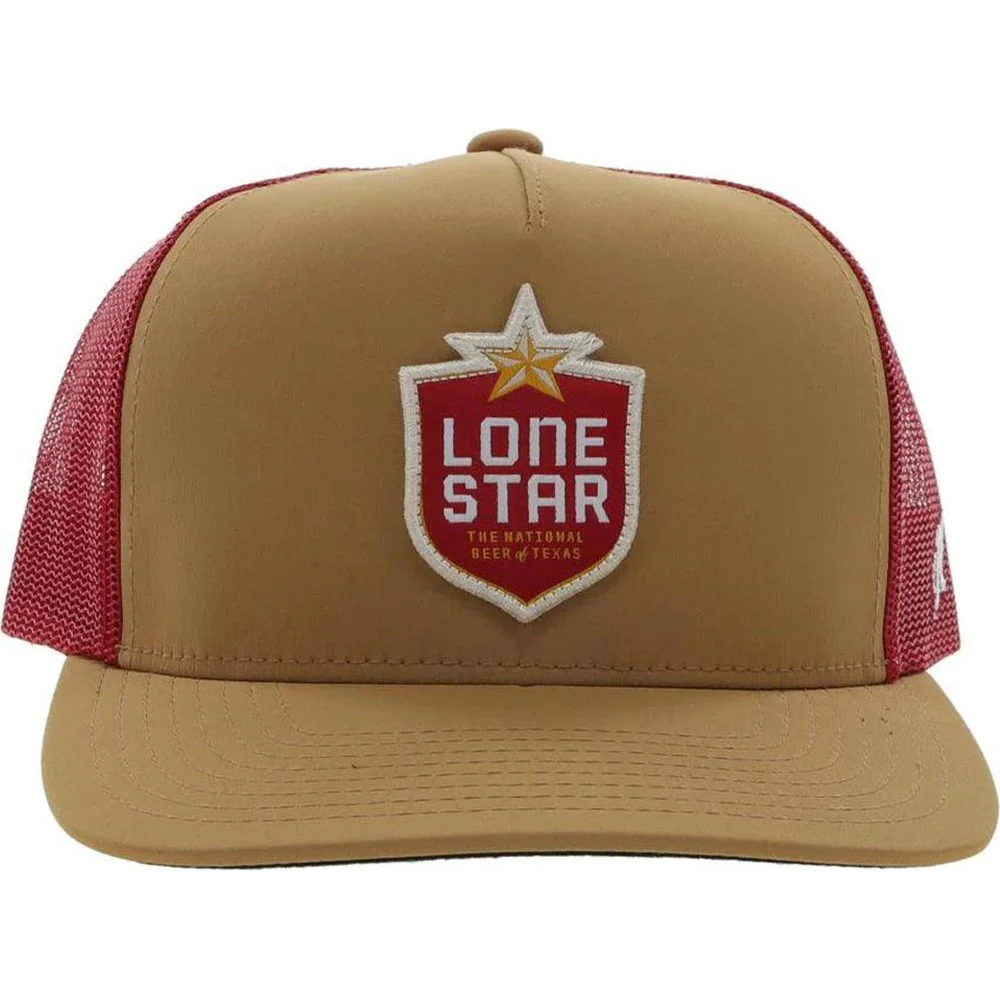 Hooey - Mens Lone Star 5-Panel Trucker Cap Cap With Patch - Image 4