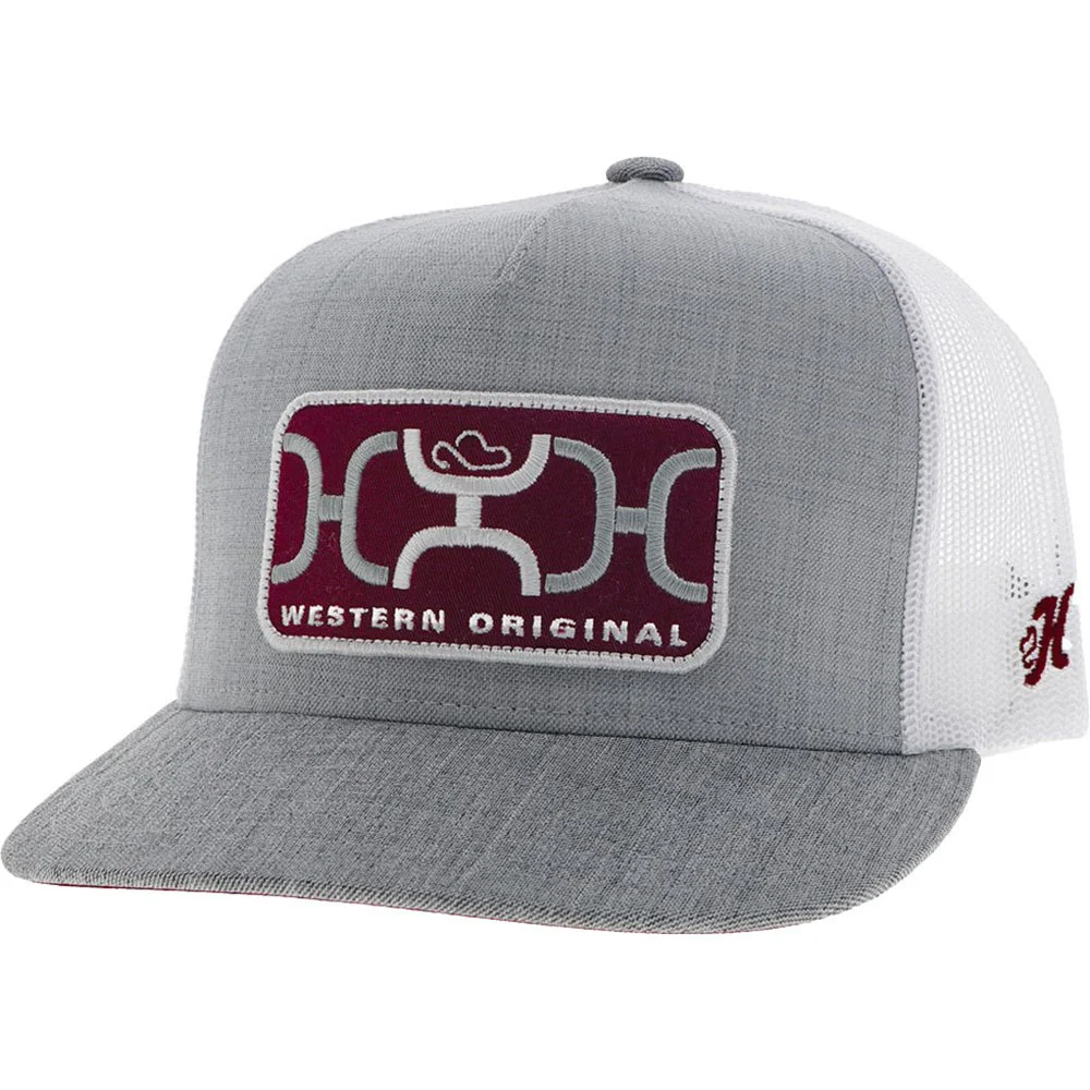 Hooey - Mens Loop 5-Panel Trucker Cap With Rectangle Patch - Image 2