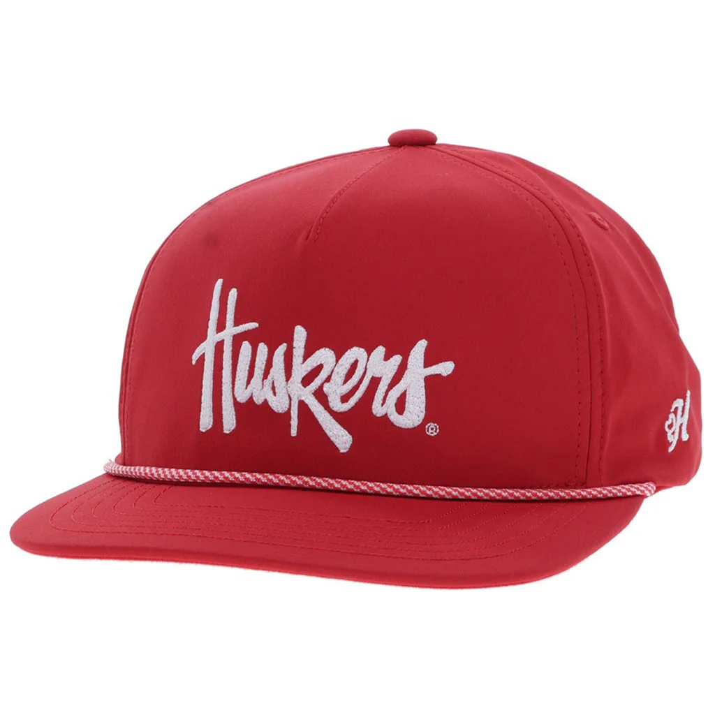 Hooey - Mens Nebraska 5-Panel Trucker Cap With Huskers Embroidery - Image 2