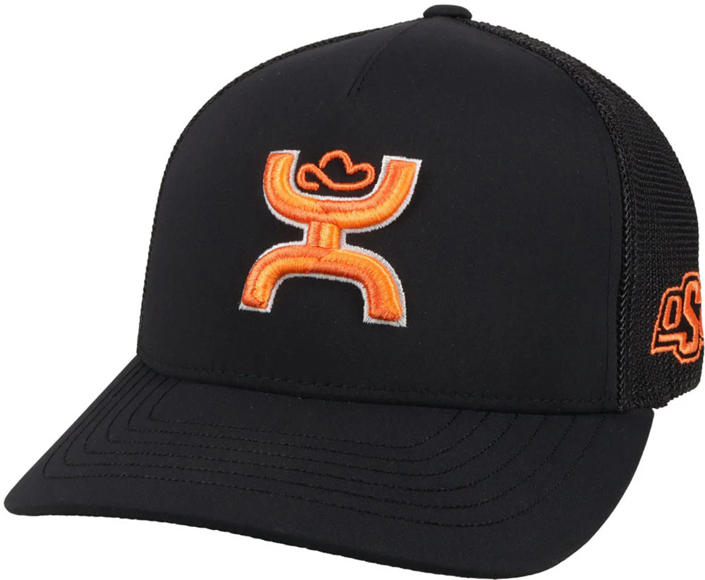 Hooey - Mens Oklahoma State 5-Panel Flexfit Cap With Logo - Image 2