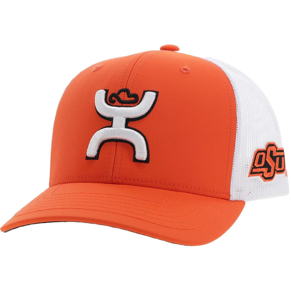 Hooey - Mens Oklahoma State 6-Panel Trucker Cap With Logo - Image 2