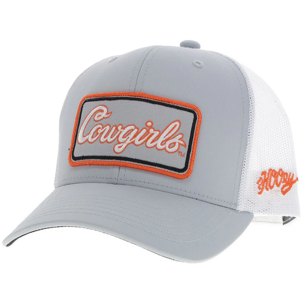 Hooey - Mens Oklahoma State 6-Panel Trucker Cap With Rectangle Patch - Image 2