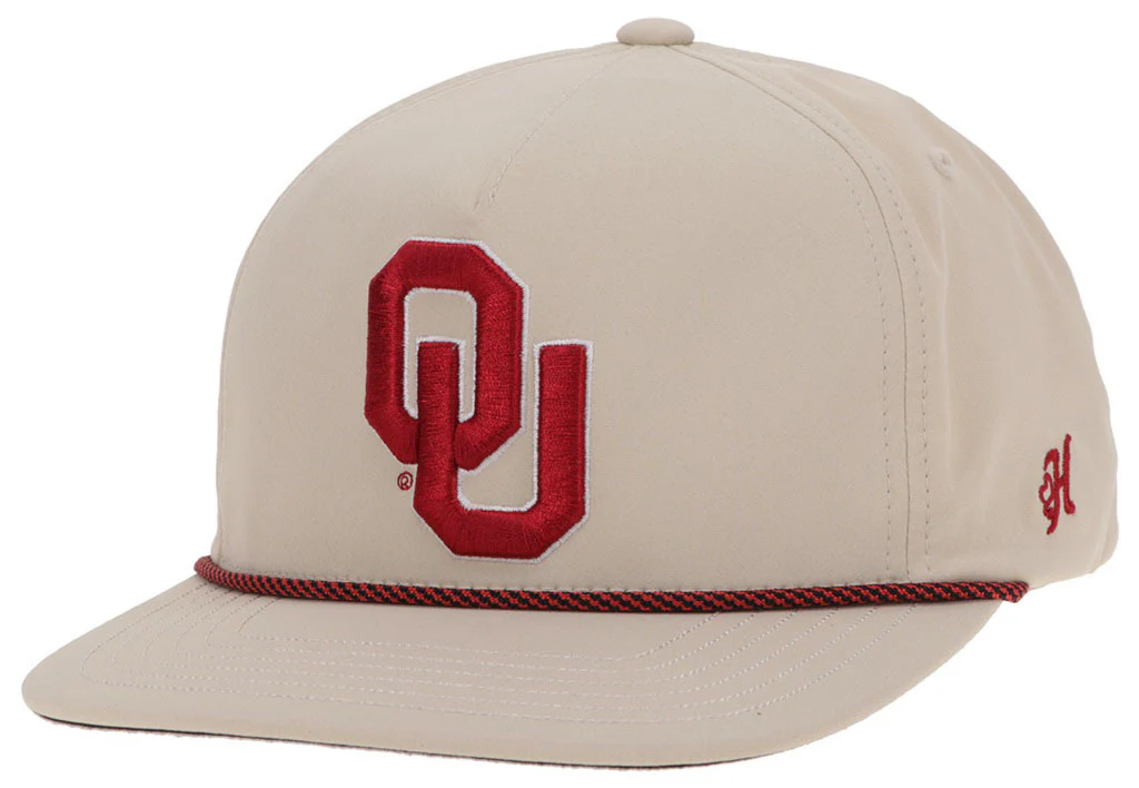 Hooey - Mens Ou 5-Panel Trucker Cap With Ou Logo - Image 4