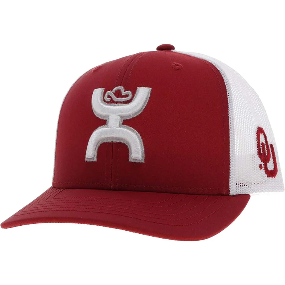 Hooey - Mens Ou 6-Panel Trucker Cap With Logo - Image 2