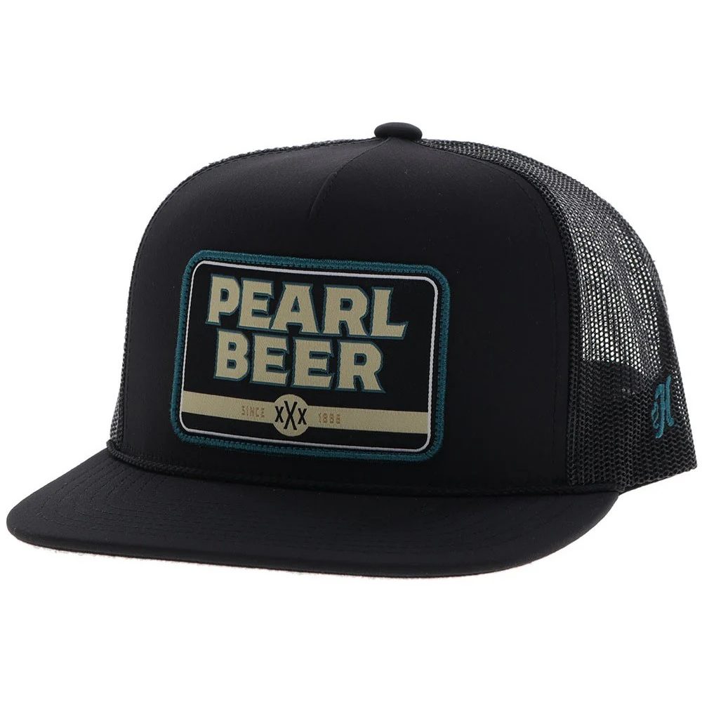 Hooey - Mens Pearl 5-Panel Trucker Cap With Rectangle Patch