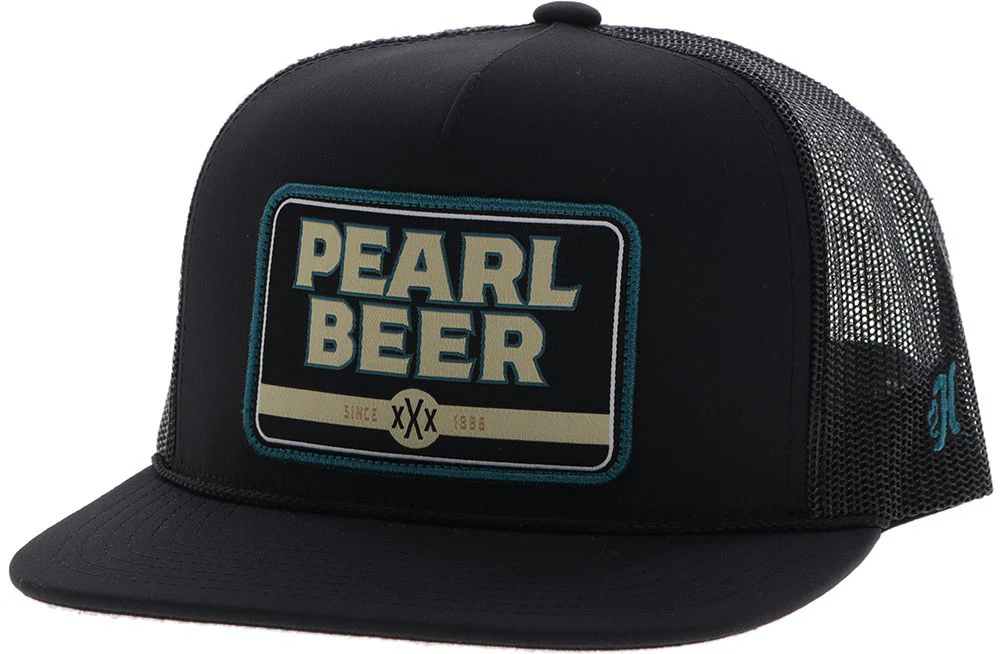 Hooey - Mens Pearl 5-Panel Trucker Cap With Rectangle Patch - Image 2