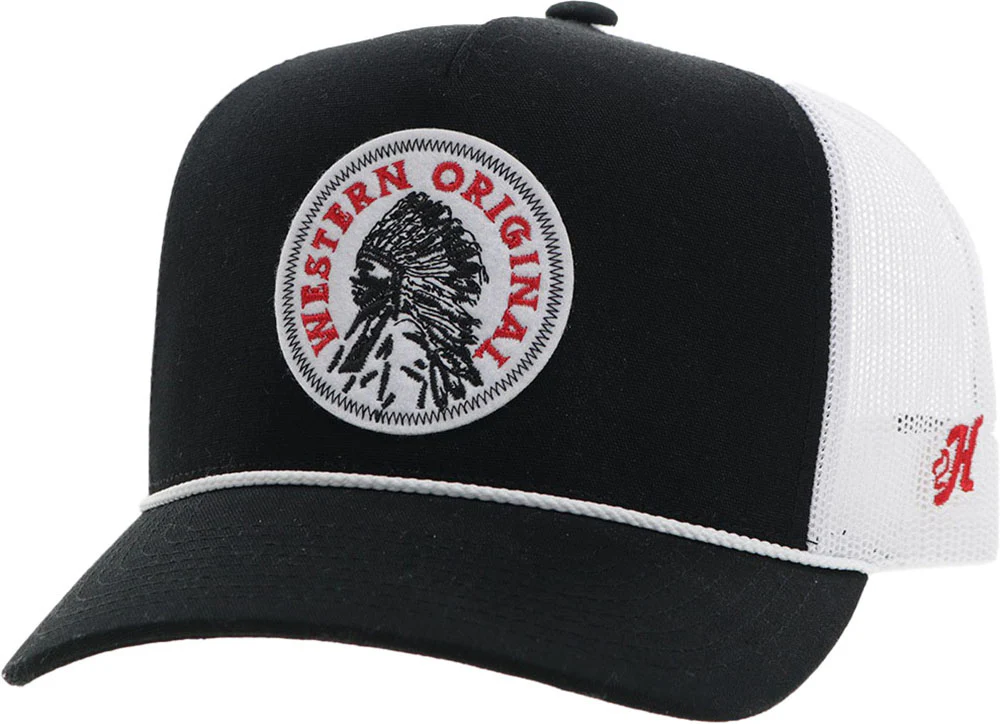 Hooey - Mens Quanah 5-Panel Trucker Cap With Circle Patch - Image 3