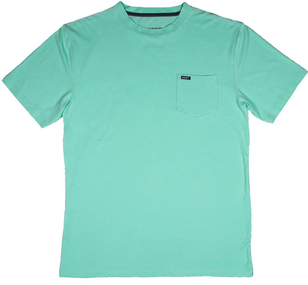 Hooey - Mens San Jose Sea Foam Short Sleeve Premium Bamboo Fabric Pocket T-Shirt - Image 2