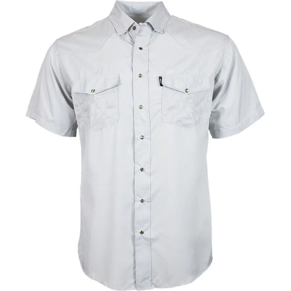 Hooey - Mens Sol Short Sleeve Pearl Snap Shirt With Lens Cleaner - Image 2