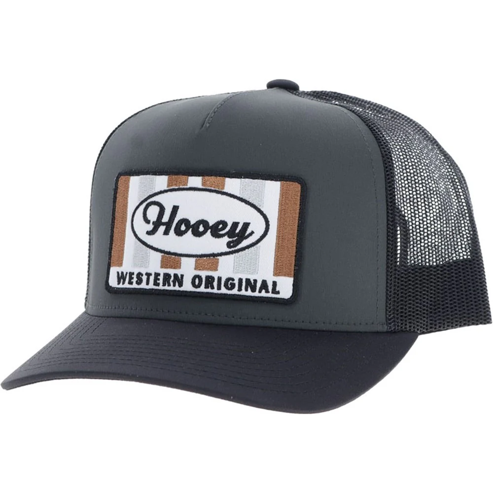 Hooey - Mens Sudan 5-Panel Trucker Cap With Rectangle Patch - Image 2