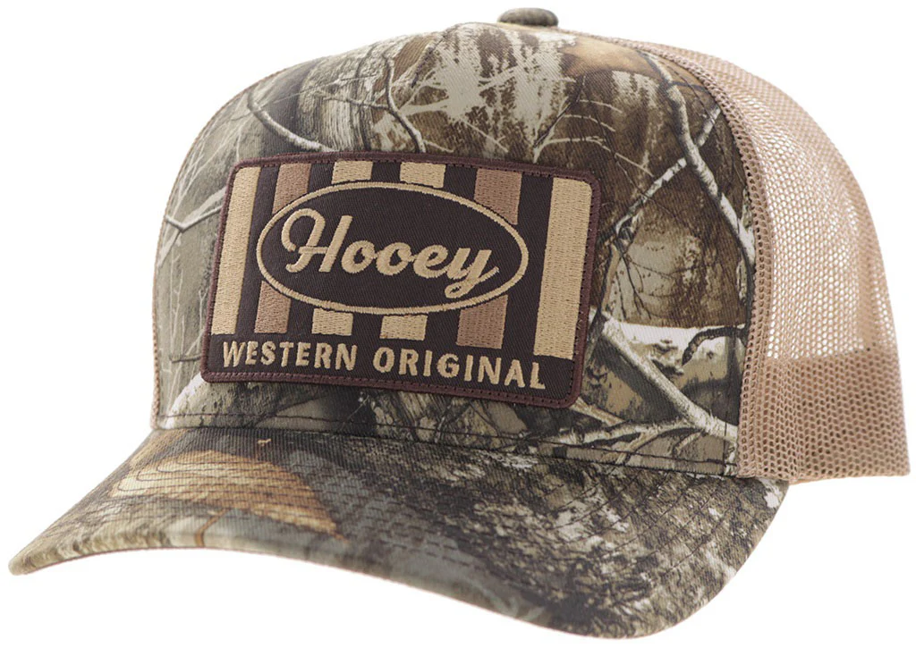 Hooey - Mens Sudan 5-Panel Trucker Cap With Rectangle Patch - Image 3