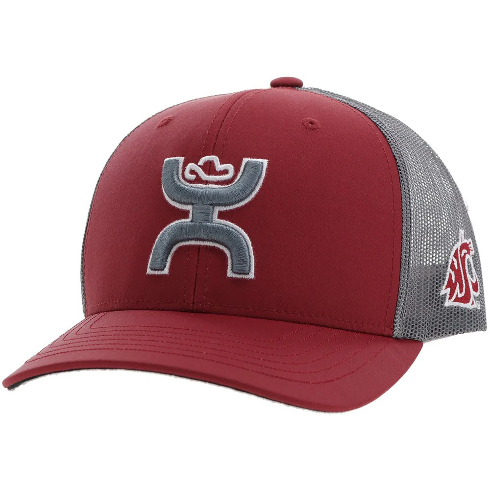 Hooey - Mens Washington State 6-Panel Trucker Cap With Logo - Image 2