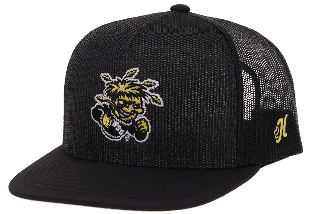 Hooey - Mens Wichita State 5-Panel All Mesh Trucker Cap With Logo - Image 2