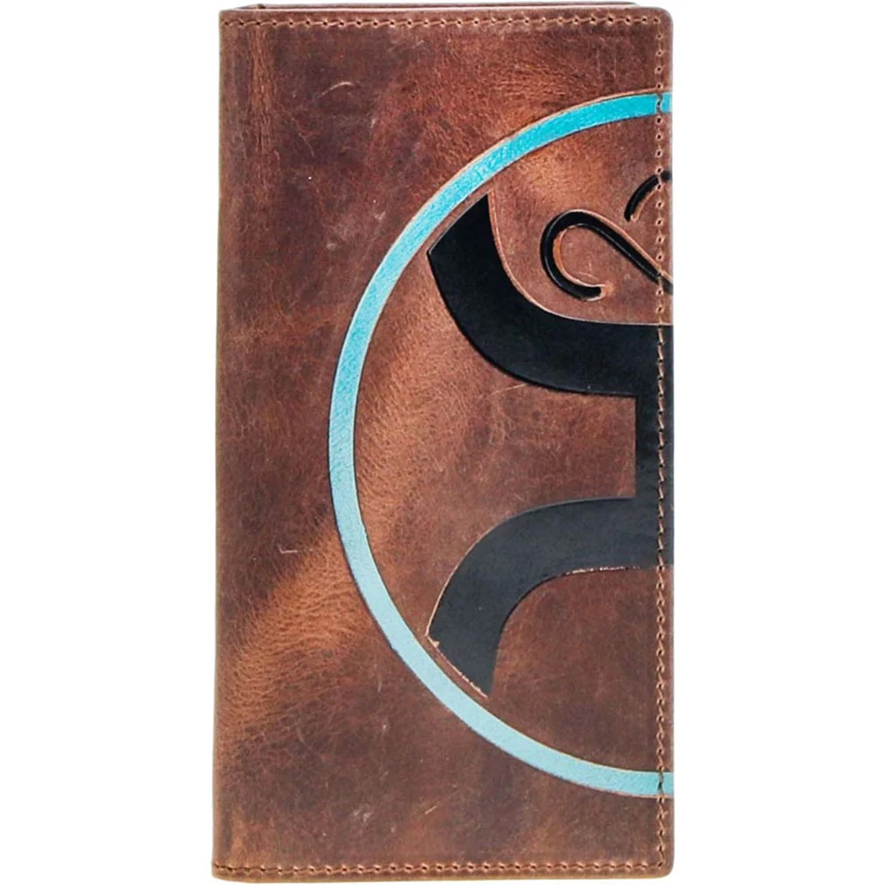 Hooey - Unisex 2.0 Embossed Leather Rodeo Wallet W& Logo - Image 2
