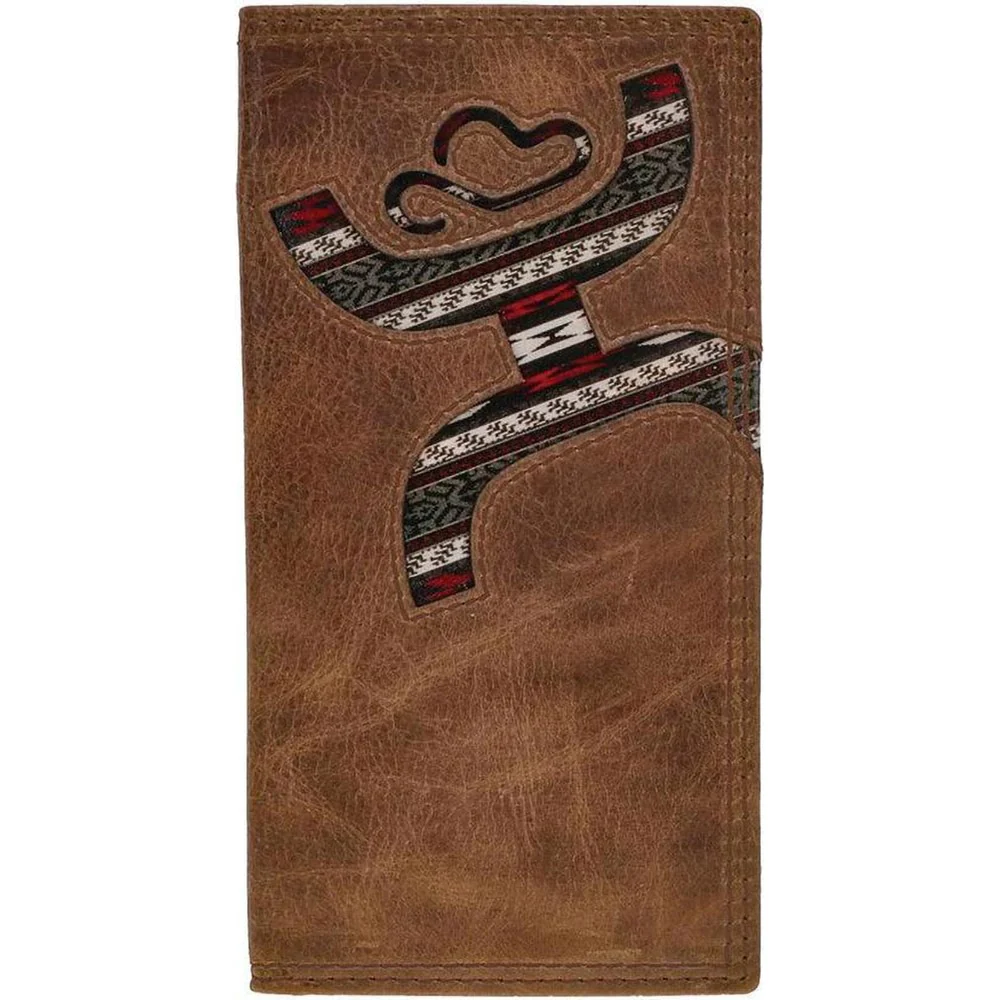 Hooey - Unisex Original Laser Cut Hands-Up Logo Rodeo Wallet With Nomad Print Inlay - Image 2