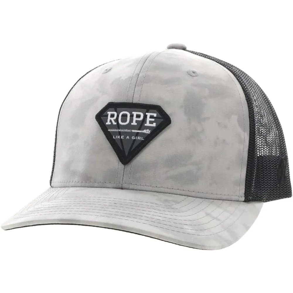 Hooey - Womens Rope Like A 6-Panel Trucker Cap With Patch - Image 2