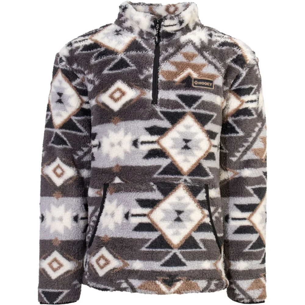 Hooey - Youth Fleece Pullover Fleece With Aztec Pattern All Over - Image 2