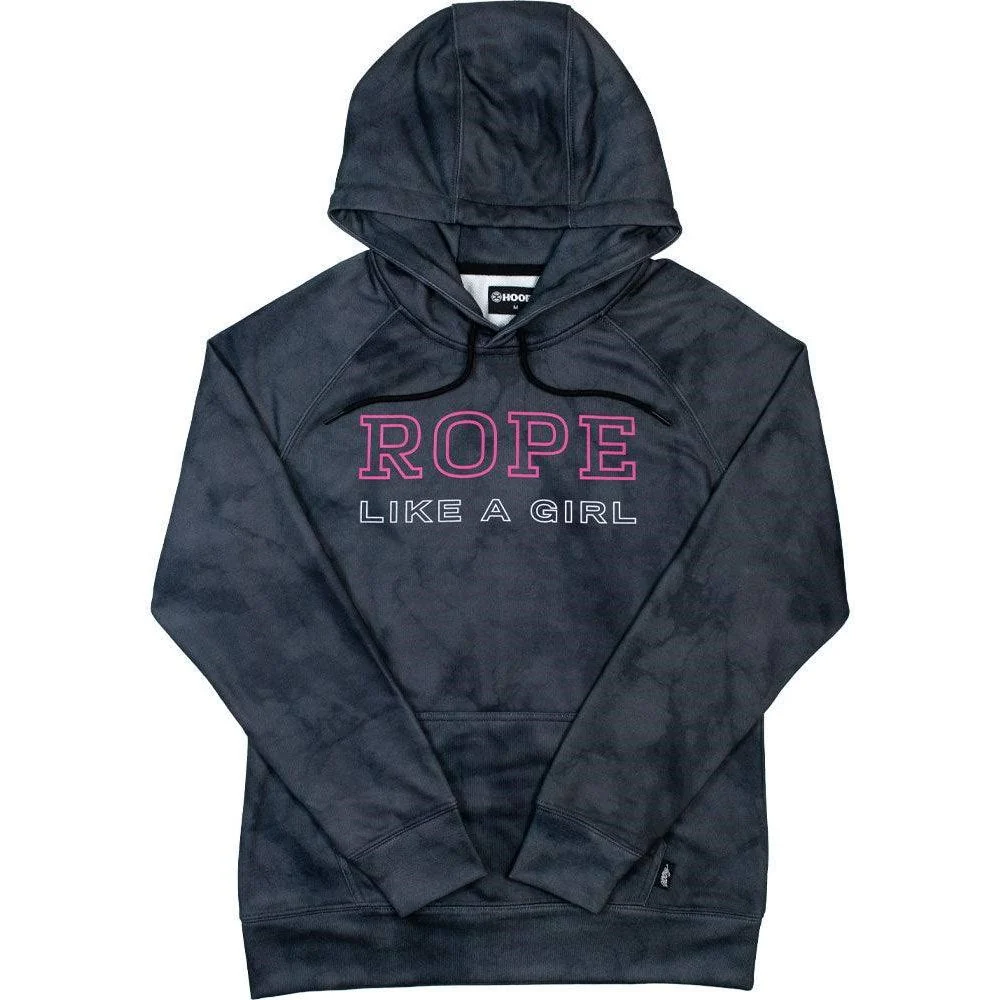 Hooey - Youth Rope Like A Marble Hoodie With Rope Like A Logo In Kangaroo Pocket And Hood