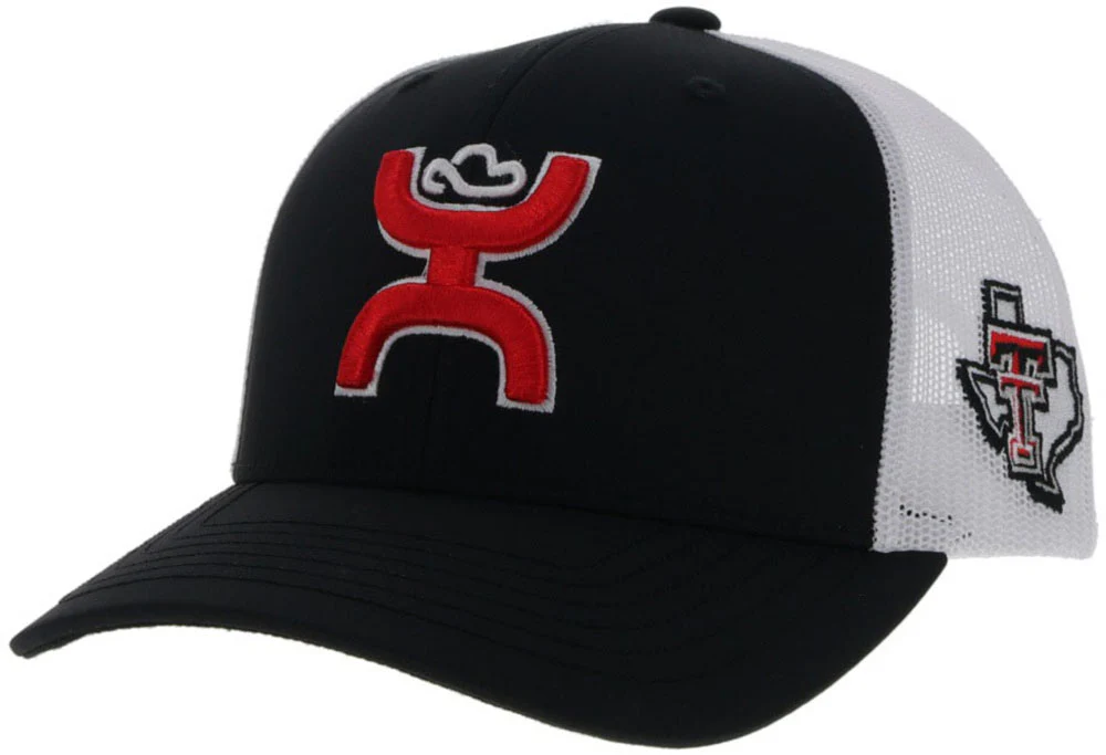 Hooey - Youth Texas Tech 6-Panel Trucker Cap With Logo - Image 2