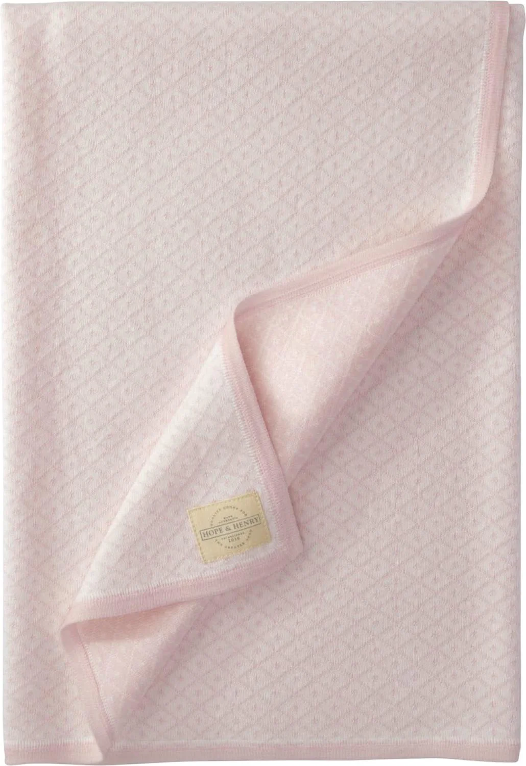 Hope & Henry - Baby Jacquard Sweater Blanket - Image 4