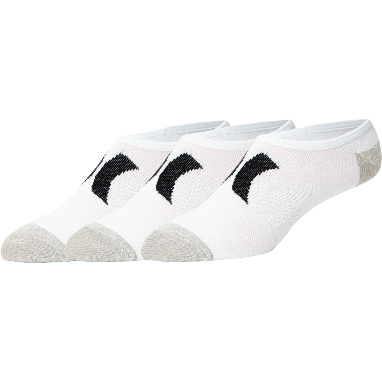 Hurley - Mens 3Pk Mens Non Terry No Show Liner Sock - Image 2