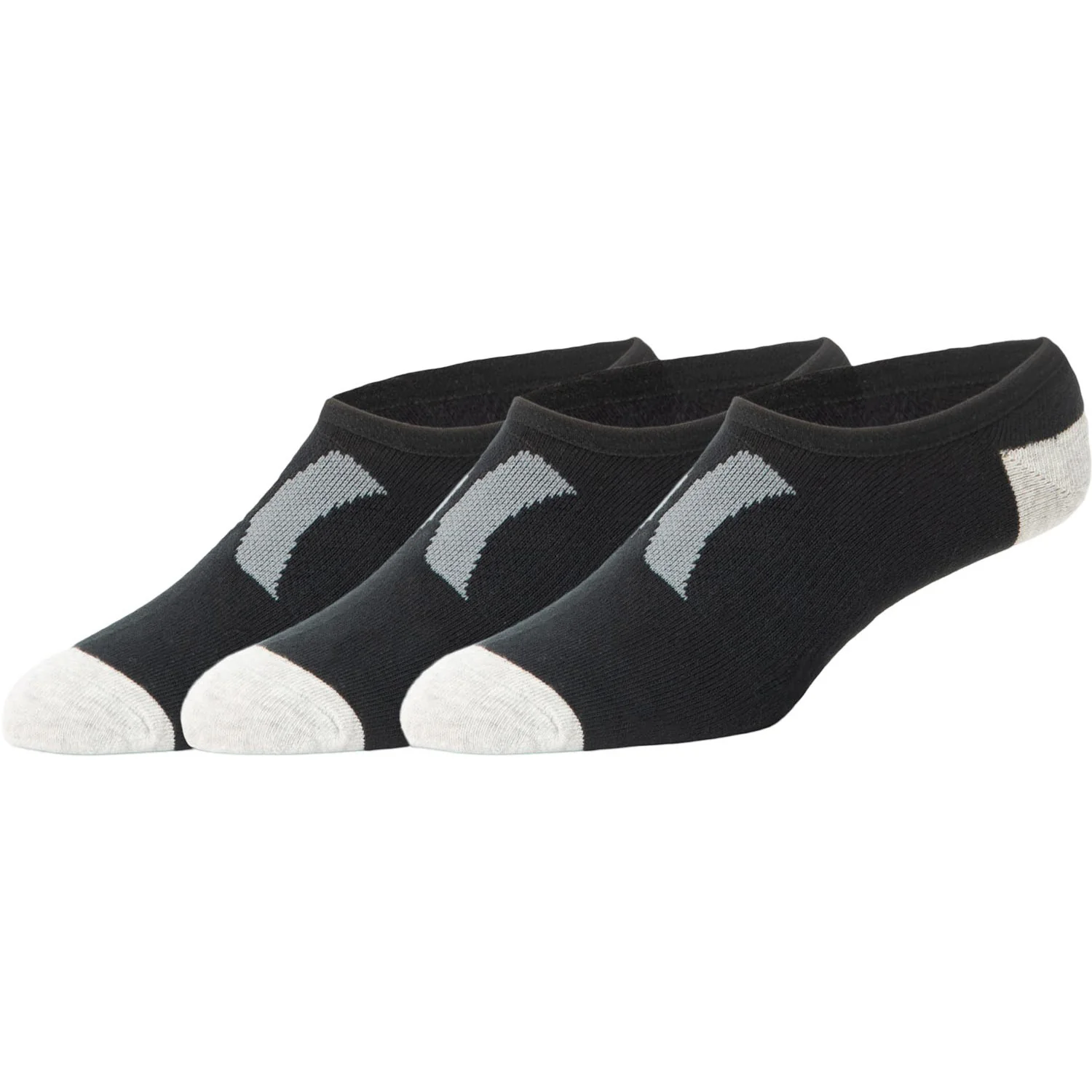 Hurley - Mens 3Pk Mens Non Terry No Show Liner Sock - Image 3