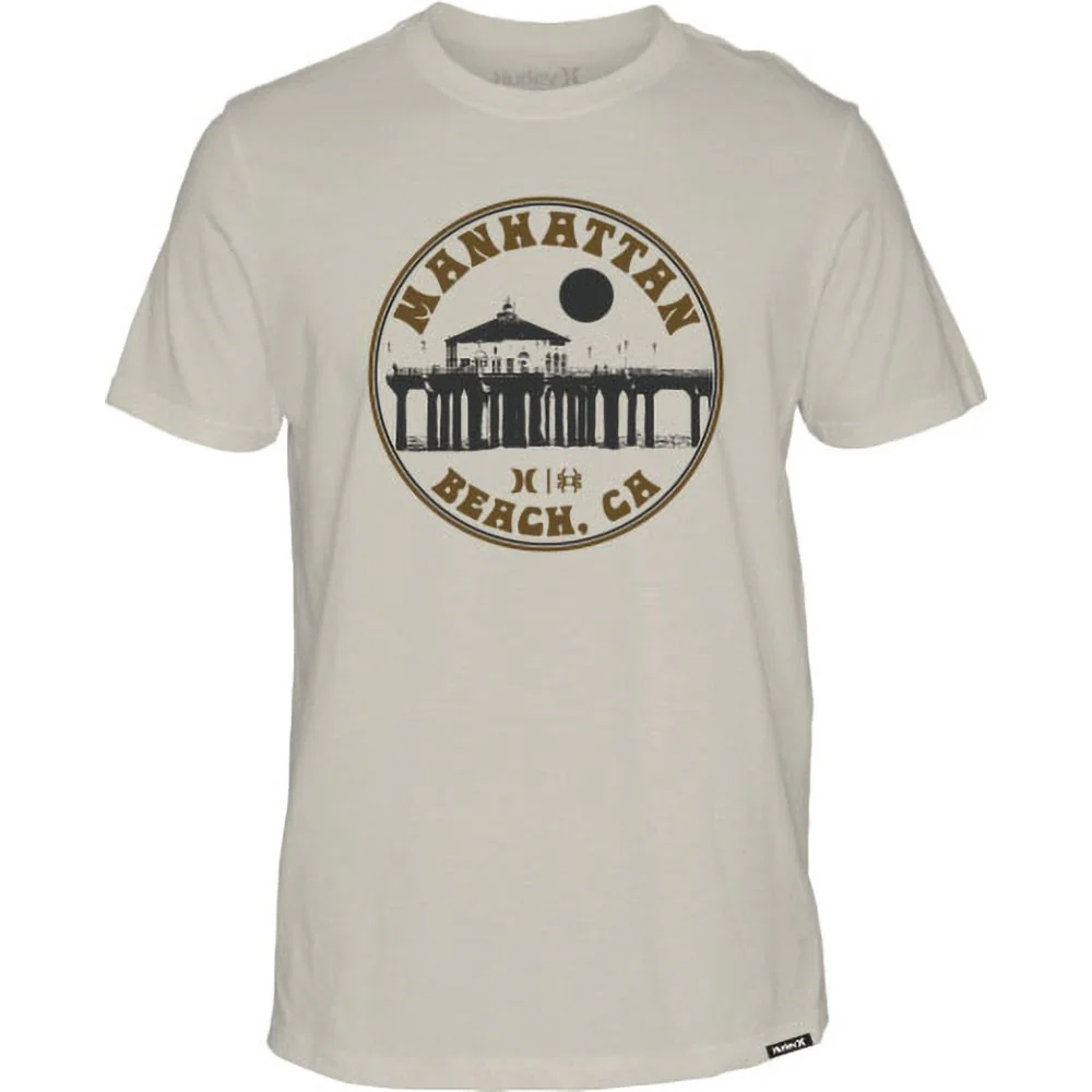 Hurley - Mens Evd Pier View Manhattan Beach Short Sleeve T-Shirt - Image 2