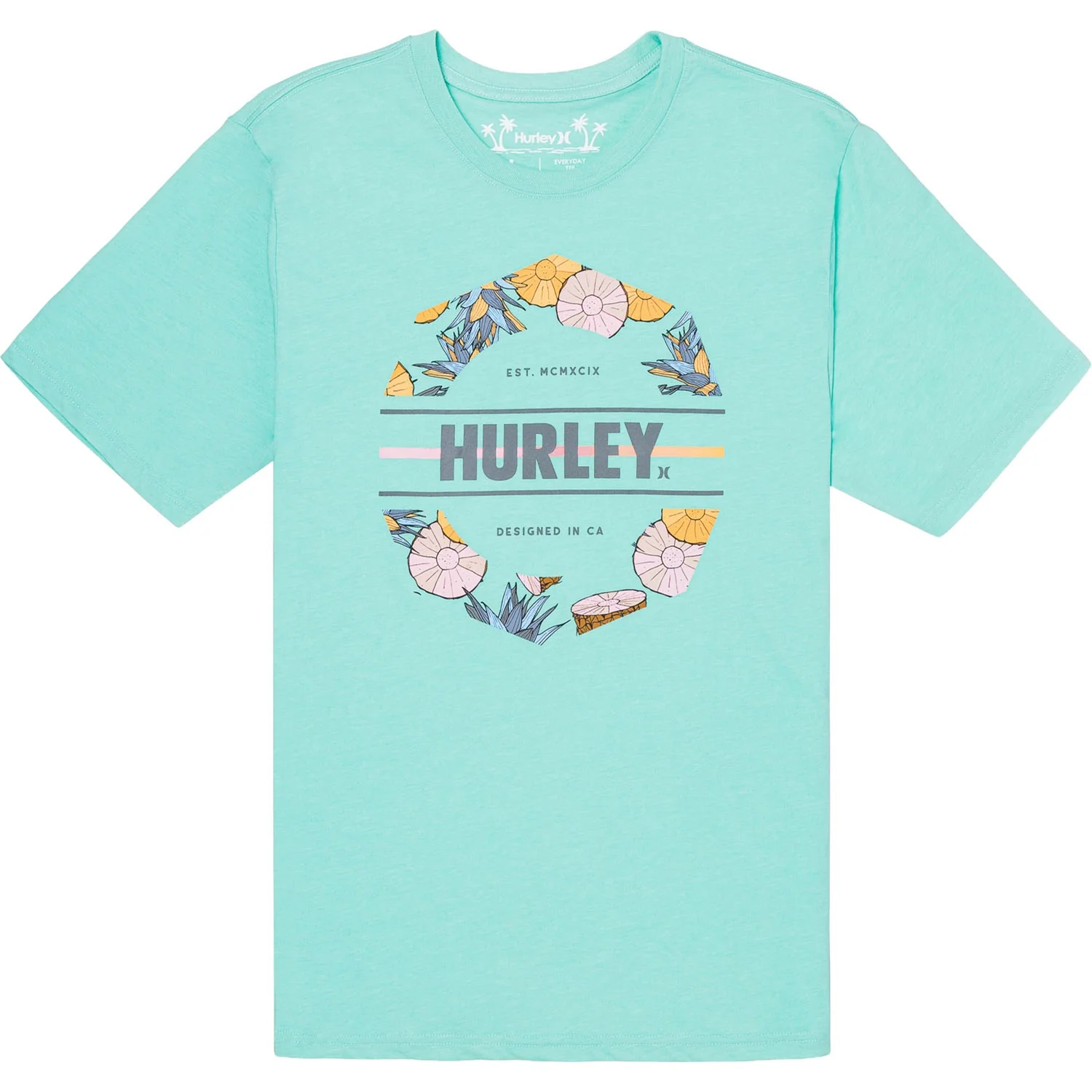 Hurley - Mens Everyday Pina Short Sleeve T-Shirt - Image 2