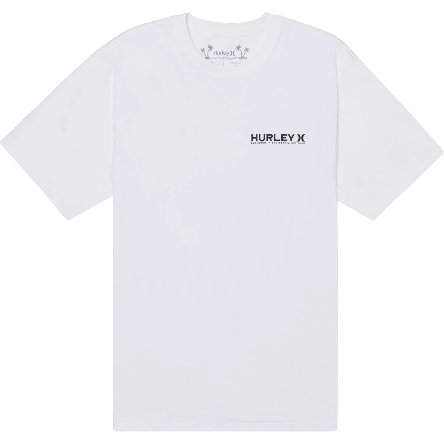Hurley - Mens Everyday Stork Palms Short Sleeve T-Shirt - Image 2