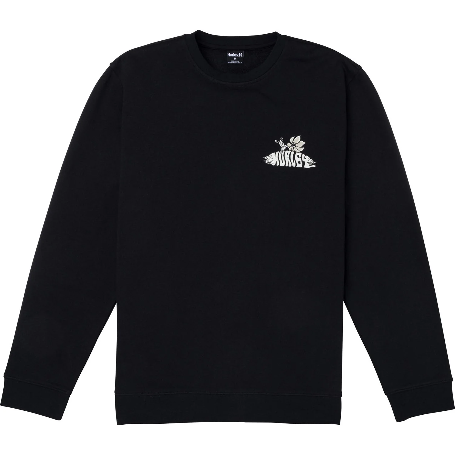 Hurley - Mens Flower Fish Crew