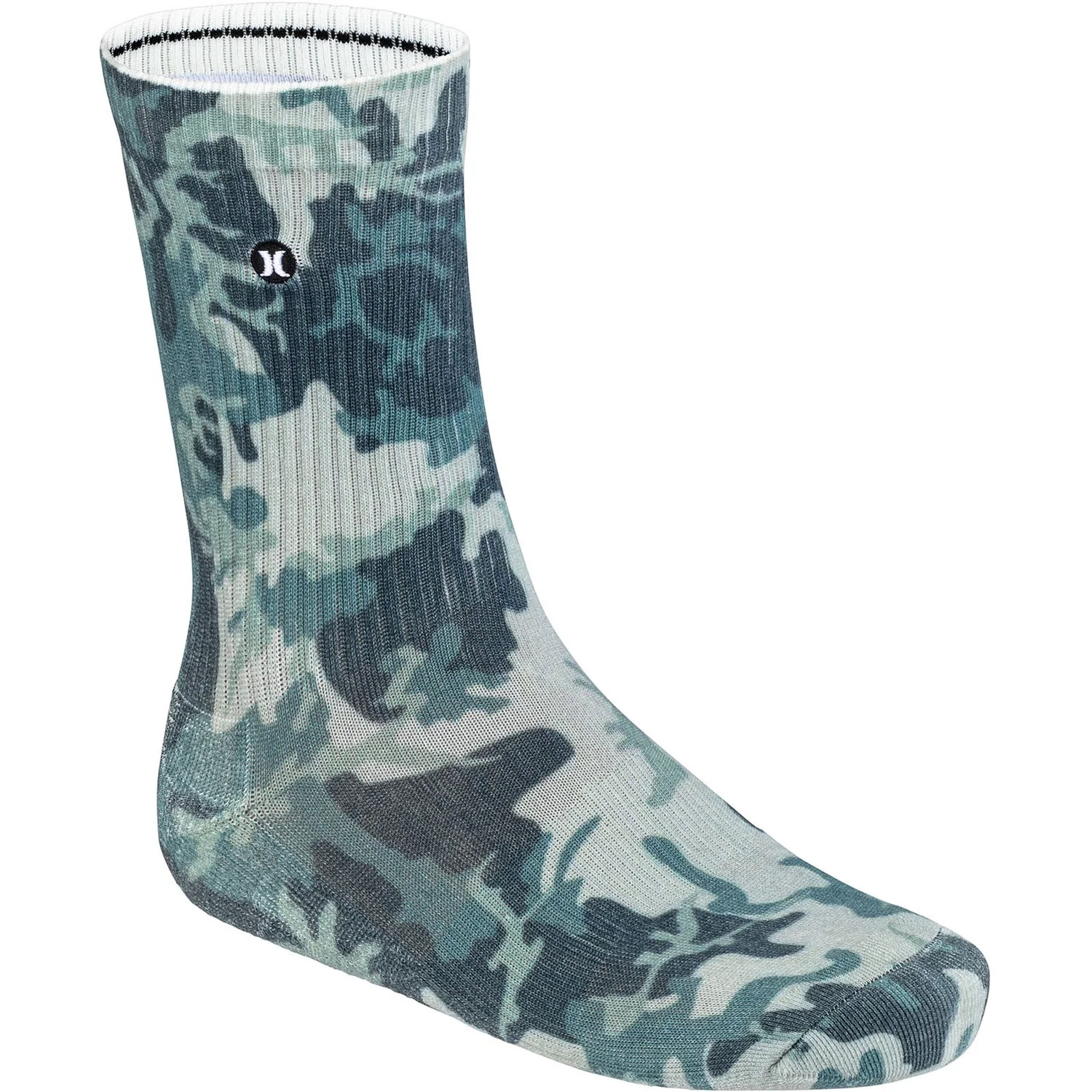Hurley - Mens H20-Dri Printed Crew Sock 1Pk - Image 2
