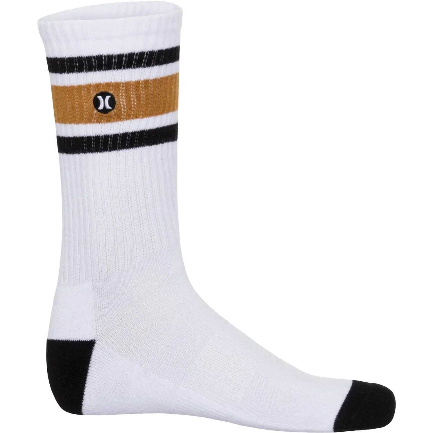Hurley - Mens H2O-Dri Stripe Crew 1Pk Socks - Image 4