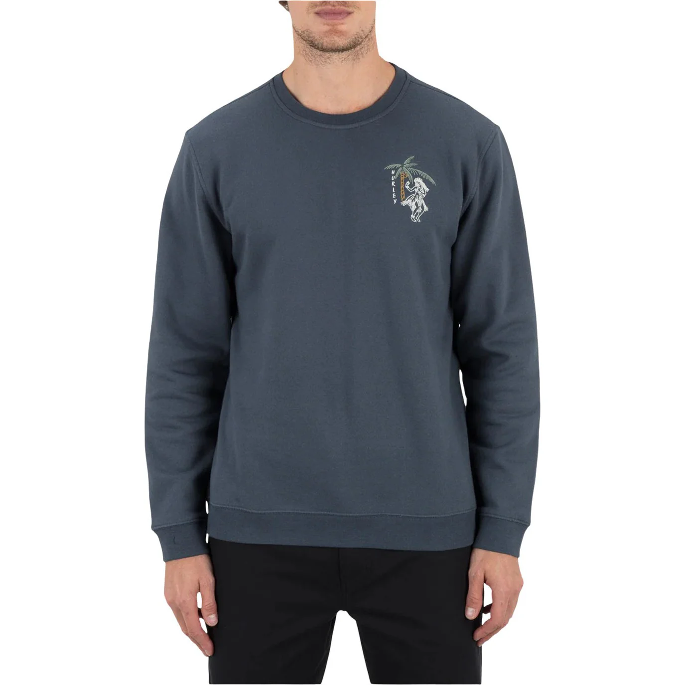 Hurley - Mens Hula In Paradise Crewneck Sweatshirt - Image 2