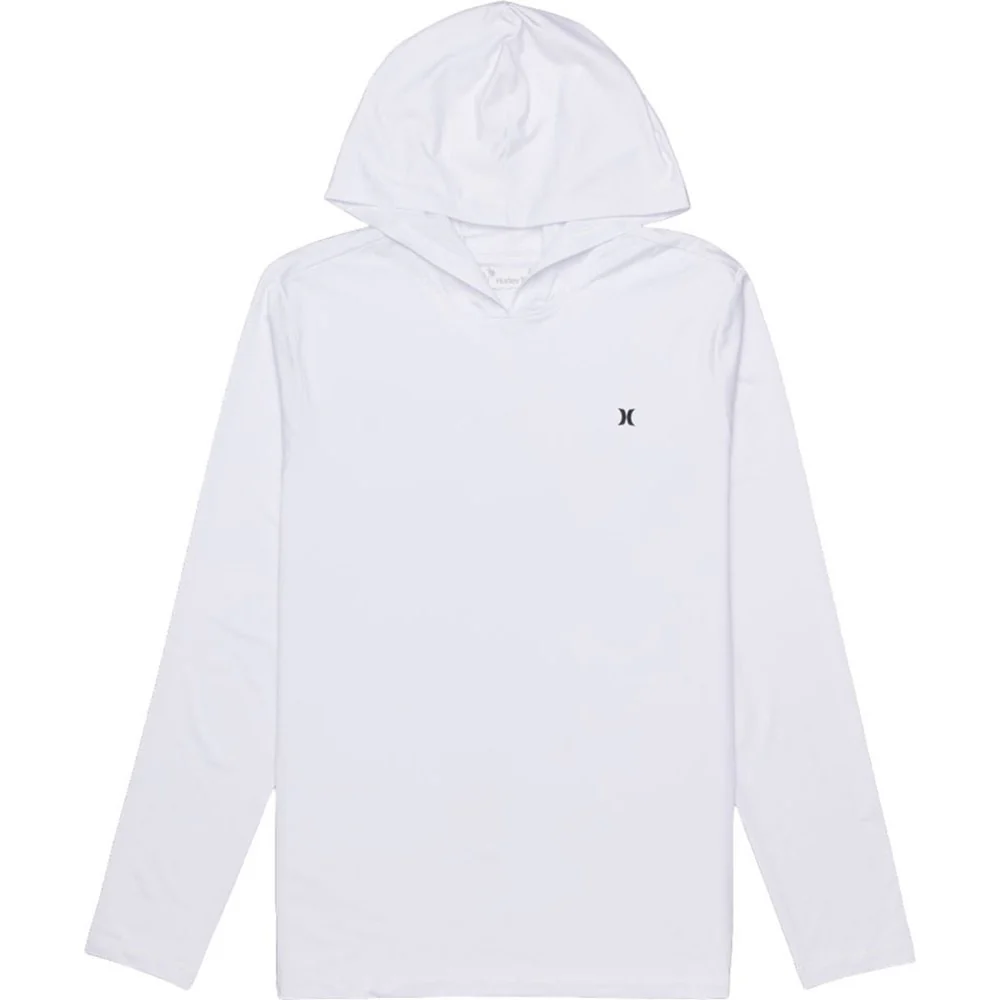 Hurley - Mens Hybrid Hooded Long Sleeve Swim Shirt - Image 3