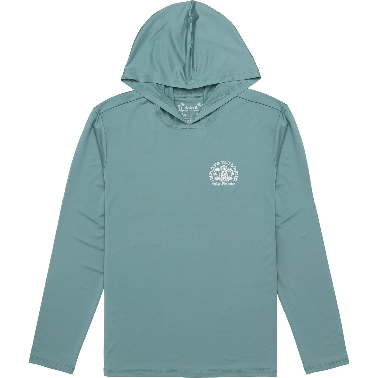 Hurley - Mens Hybrid Hooded Long Sleeve Swim Shirt - Image 4
