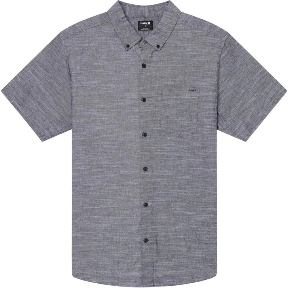 Hurley - Mens Icon Stretch Short Sleeve Shirt - Image 3