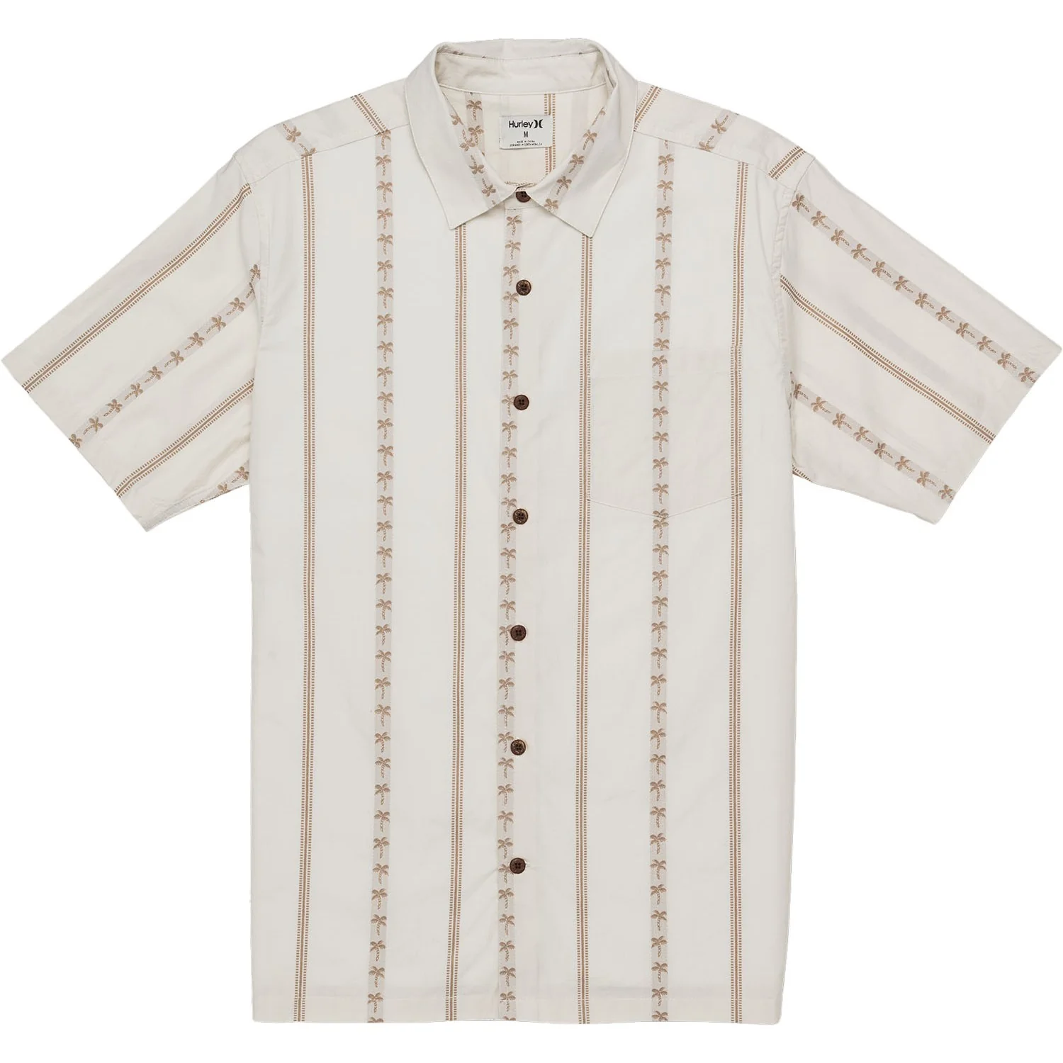 Hurley - Mens Jacquard Rincon Short Sleeve Shirt - Image 2