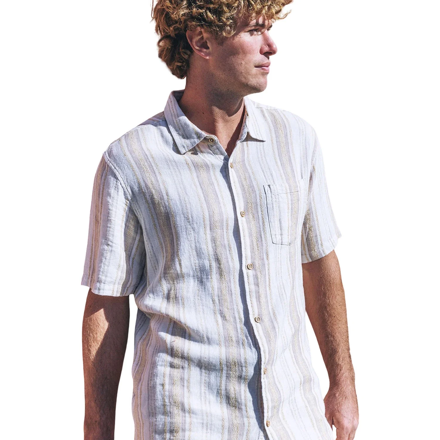 Hurley - Mens Oceanside Short Sleeve Shirt - Image 3